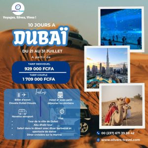 Package Dubai 2 - Olivers Travel